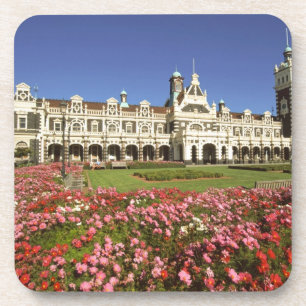 Historic Railway Station, Dunedin, New Zealand Coaster