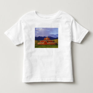 Historic Round Barn at Twin Bridges Montana Toddler T-shirt