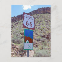 Historic Route 66 Arizona Postcard!