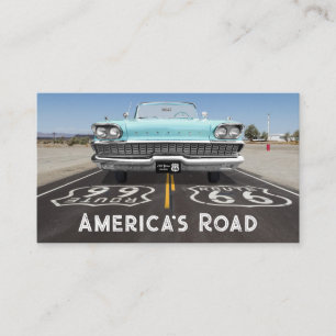 Historic Route 66 Centennial Business Card