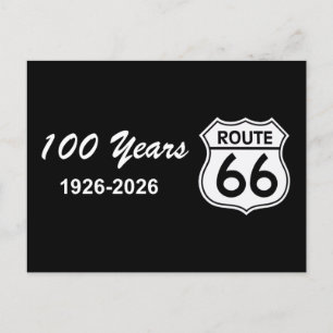 Historic Route 66 Centennial Postcard