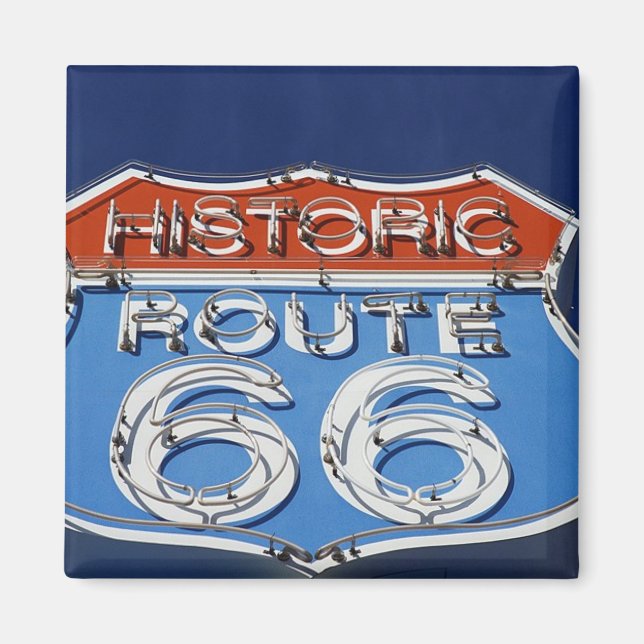 Historic Route 66 Magnet (Front)