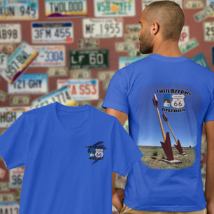 Historic Route 66 Twin Arrows, Arizona Photograph T-Shirt