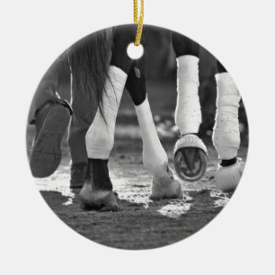 Historic Saratoga Race Course-Step Nicely Ceramic Ornament