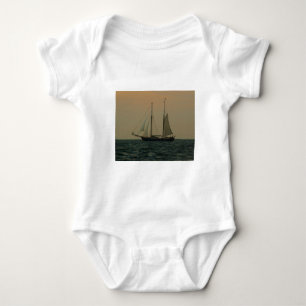Historic Schooner Baby Bodysuit
