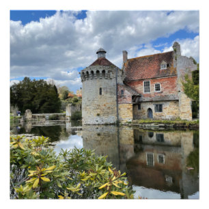 Historic Scotney Castle Kent England  Photo Print