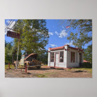 Historic Self-Service Gas Station, Texas