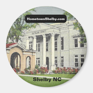 Historic Shelby NC Magnet