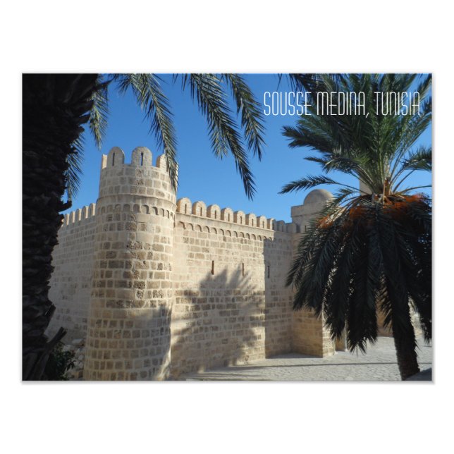 Historic Sousse Town Medina Photograph Tunisia (Front)