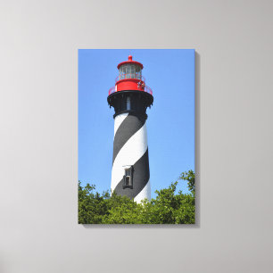 Historic St. Augustine, Florida Lighthouse Canvas Print
