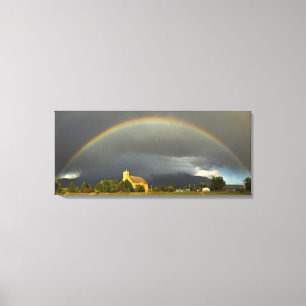 Historic St Ignatius Mission in St Ignatius, 2 Canvas Print
