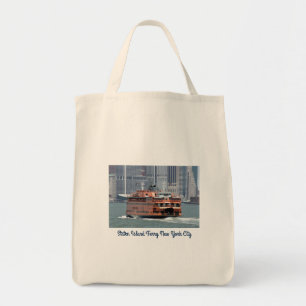 Historic Staten Island Ferry New York Tote Bag