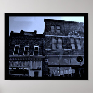 Historic Storefronts Poster