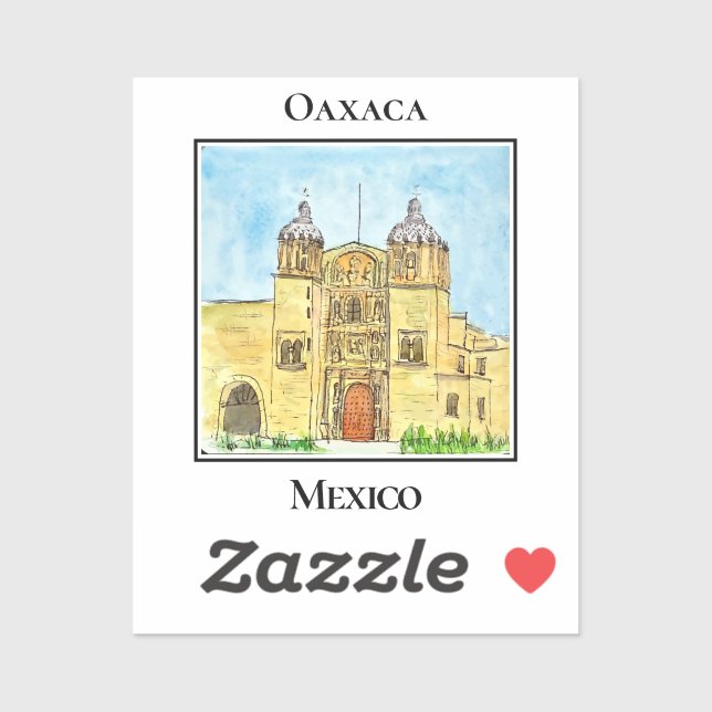 Historic Templo de Santo Domingo in Oaxaca (Sheet)