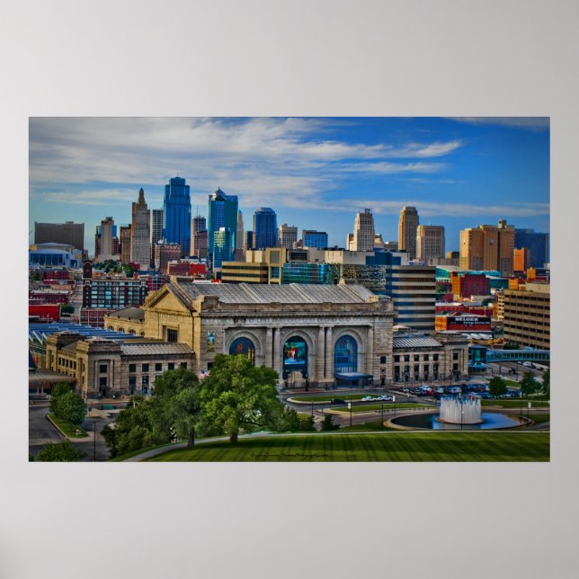Historic Union Station - Kansas City Poster Print (Front)