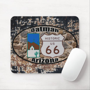 Historic US Route 66 Oatman Arizona Mouse Pad