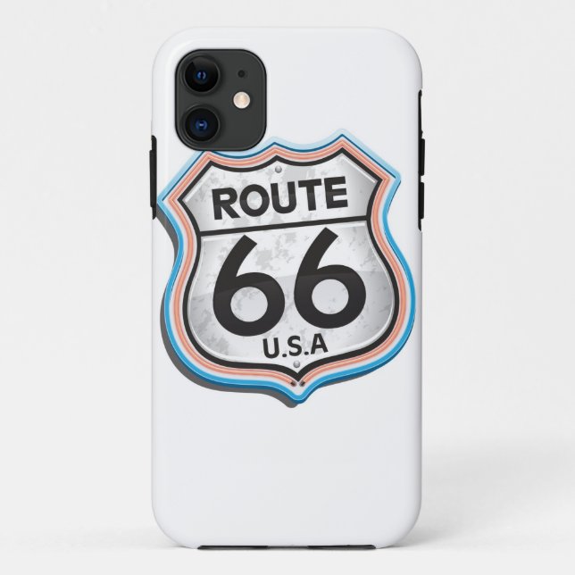 Historic USA Route66 gifts Case-Mate iPhone Case (Back)