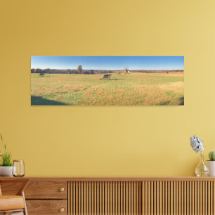 Historic Virginia Battlefield Photo – American Civ Canvas Print