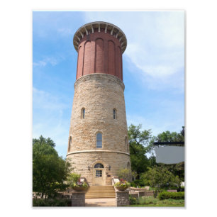 Historic Water Tower in Western Springs Photo Print