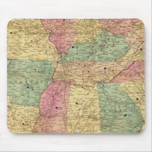 Historical and Military Map of the US Mouse Pad