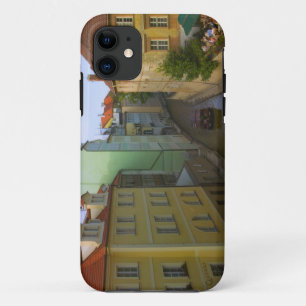 Historical buildings with canal, Prague, Czech iPhone 11 Case