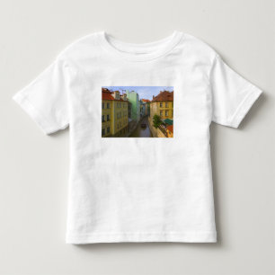 Historical buildings with canal, Prague, Czech Toddler T-shirt