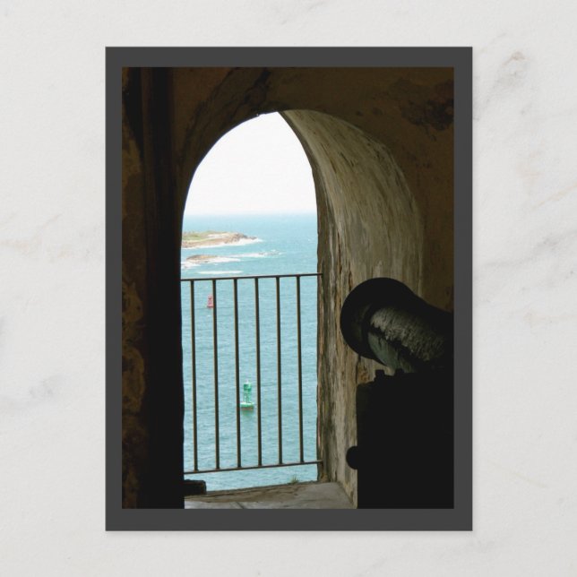 Historical Castle El Morro, Puerto Rico Postcard (Front)