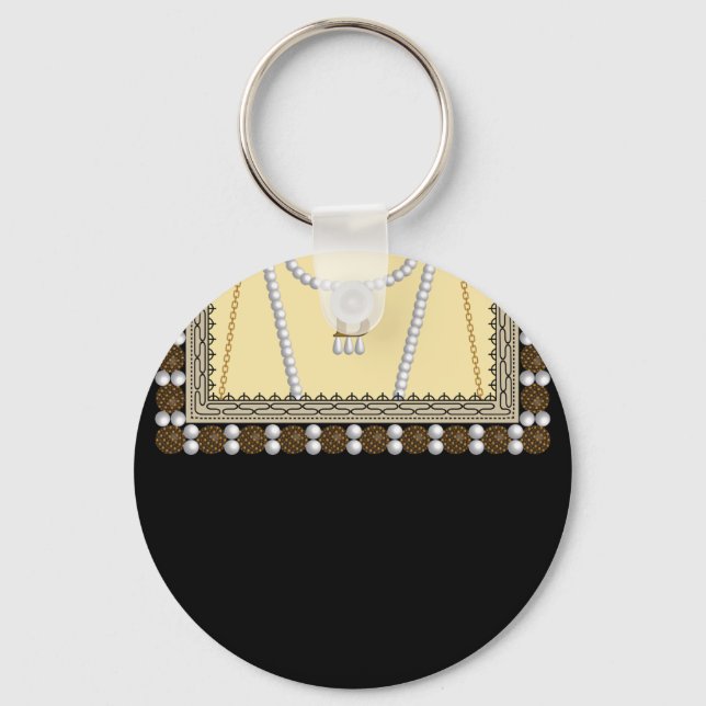 Historical Clothing - Anne Boleyn Keychain (Front)