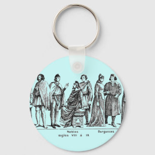 Historical Costumes Keychain