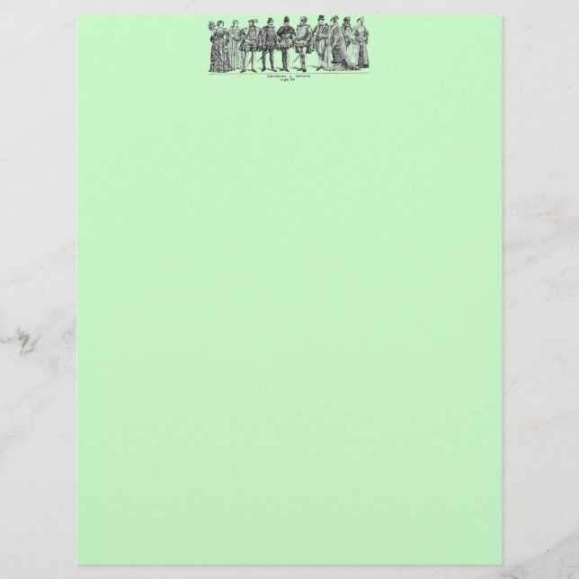 Historical Costumes Letterhead (Front)