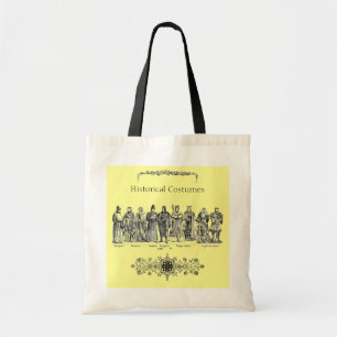 Historical Costumes Tote Bag