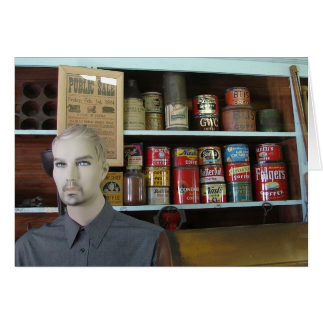 Historical General Store all occasions greeting  (Front Horizontal)