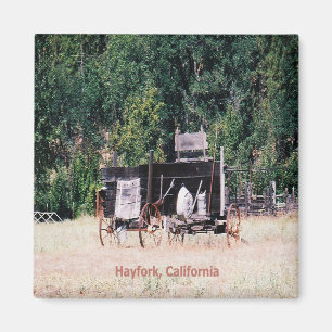 Historical Gold Rush wagon...... Magnet