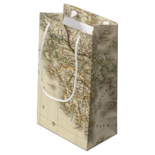 Historical Greece, Paris atlas map Small Gift Bag