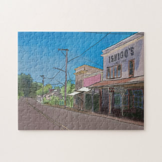 Historical Hawaii Plantation Town Honomu Nostalgic Jigsaw Puzzle