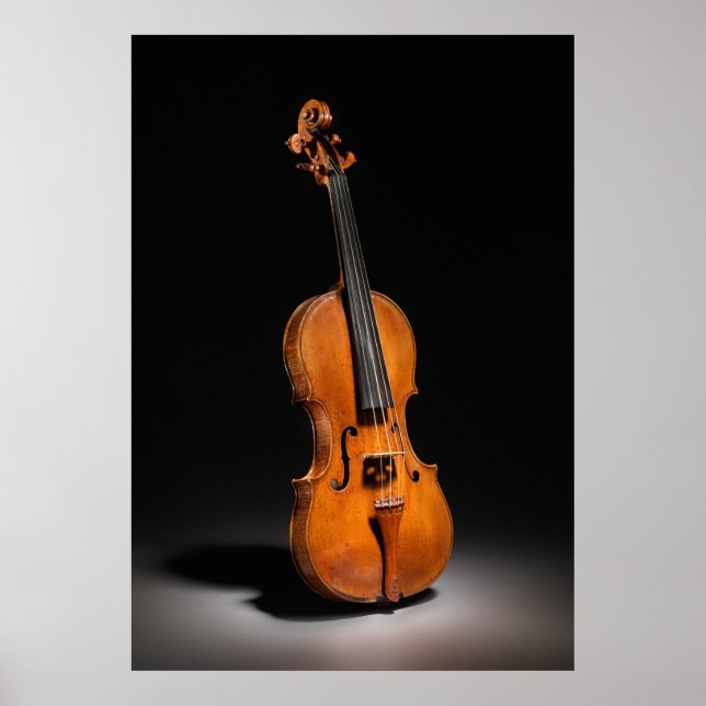 Historical Italian Cello Photograph (1560) Poster (Front)