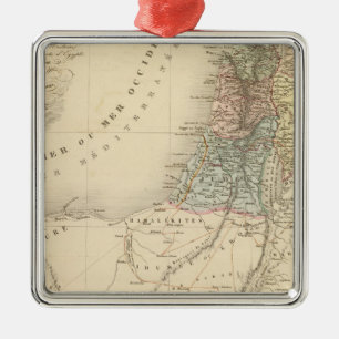 Historical Jerusalem, Palestine Metal Ornament