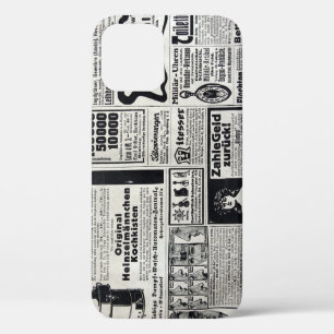 Historical Kiev: 1917 Newspaper Illustration iPhone 12 Case