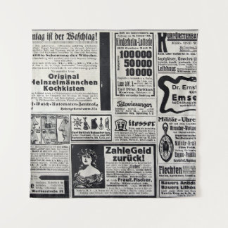 Historical Kiev: 1917 Newspaper Illustration Tapestry