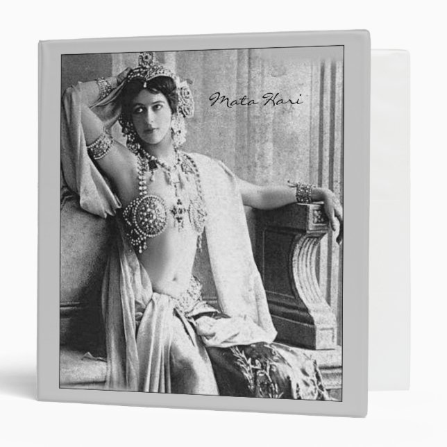 Historical Mata Hari Binder (Front/Inside)