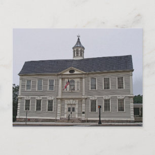Historical New London Court House Postcard