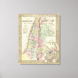 Historical Palestine Canvas Print