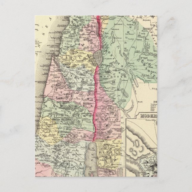 Historical Palestine Postcard (Front)