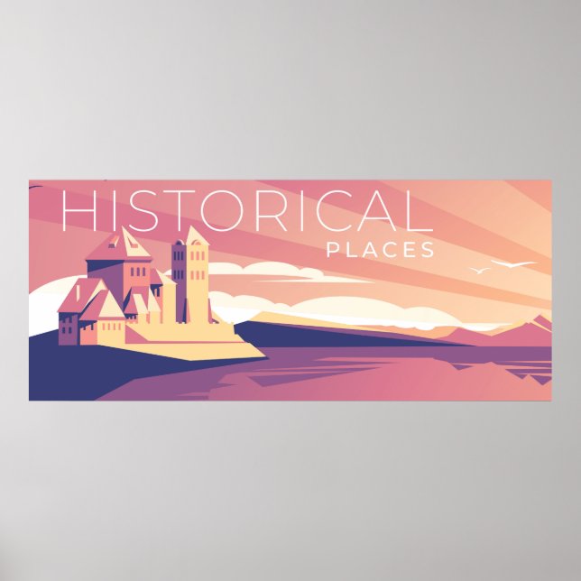 Historical places poster (Front)