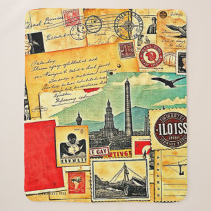 Historical Postal Journey Sherpa Blanket