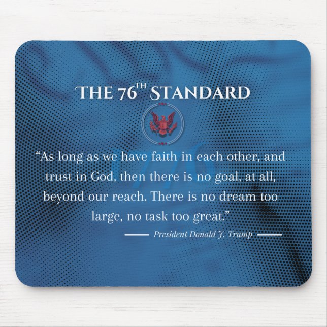 Historical Quote Mouse Pad (Front)