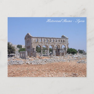Historical Ruins, Old Buildings / Syria Postcard