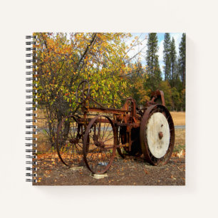 Historical tractor.... notebook