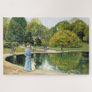 Historical View of Central Park (New York) Jigsaw Puzzle