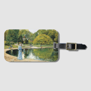 Historical View of Central Park (New York) Luggage Tag
